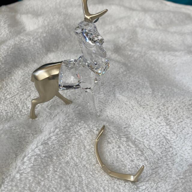 swarovski スワロフスキー 雄シカ STAG 未使用　訳あり