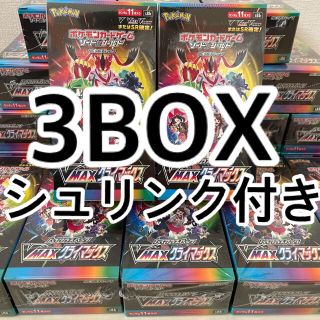 ポケモン(ポケモン)のポケモンカード vmaxクライマックス 3BOX(Box/デッキ/パック)