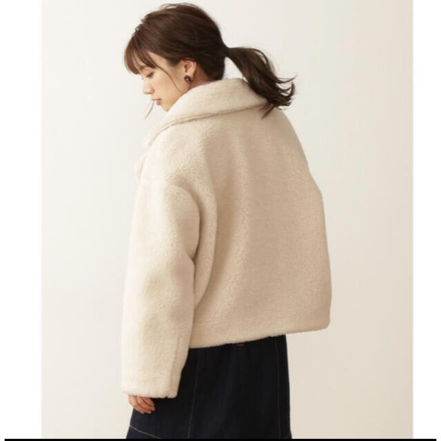 PROPORTION BODY DRESSING - 最終値下げ ボア ショート丈コート
