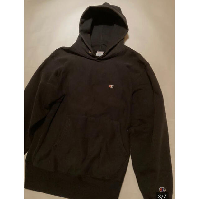 90's Champion reverse weaveUSA製目付きパーカー