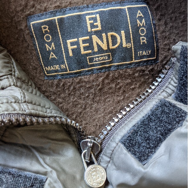 FENDI JEANS＊ナイロンモッズコート＊