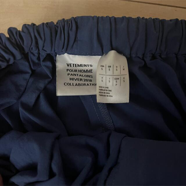 Balenciaga(バレンシアガ)のVETEMENTS×Reebok Side line Pants 2018AW メンズのパンツ(その他)の商品写真