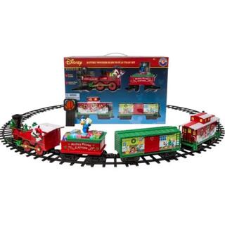 ディズニー(Disney)のミッキーマウス トレインセット クリスマス 電車 ミッキーが運転(電車のおもちゃ/車)