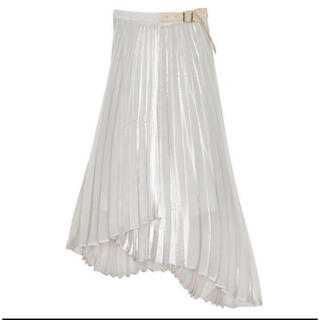 アメリヴィンテージ(Ameri VINTAGE)の新品AmeriVINTAGE★MEDI SHEER PLEATS SKIRT(ロングスカート)