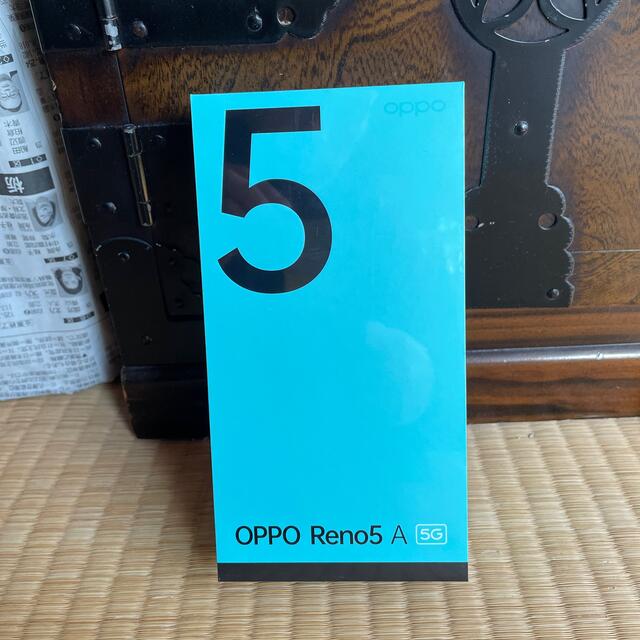 OPPO - OPPO Reno5A ワイモバイル アイスブルー新品未使用未開封SIM ...