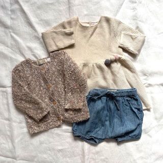 ザラキッズ(ZARA KIDS)の専用　　Zara ニットワンピースのみ(ワンピース)