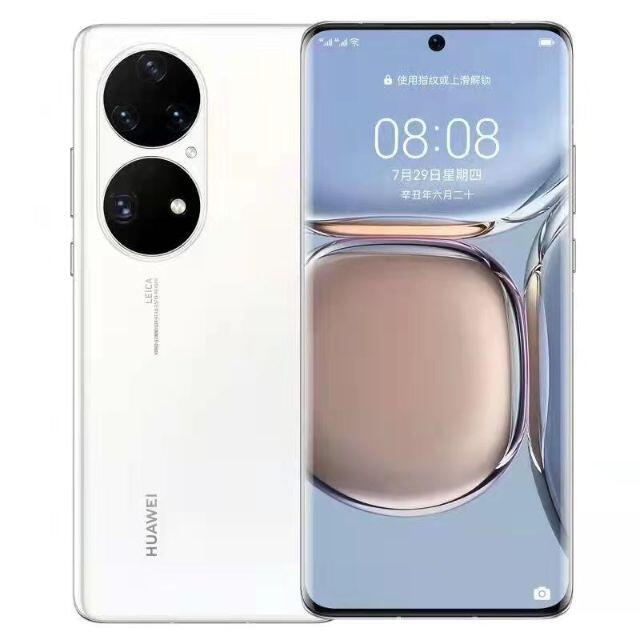 大人気定番商品 P50 Huawei Pro 1pcs ホワイト 8GB+512GB スマートフォン本体