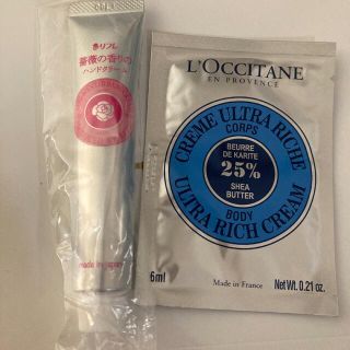 ロクシタン(L'OCCITANE)の薔薇の香りのハンドクリーム、他(ハンドクリーム)