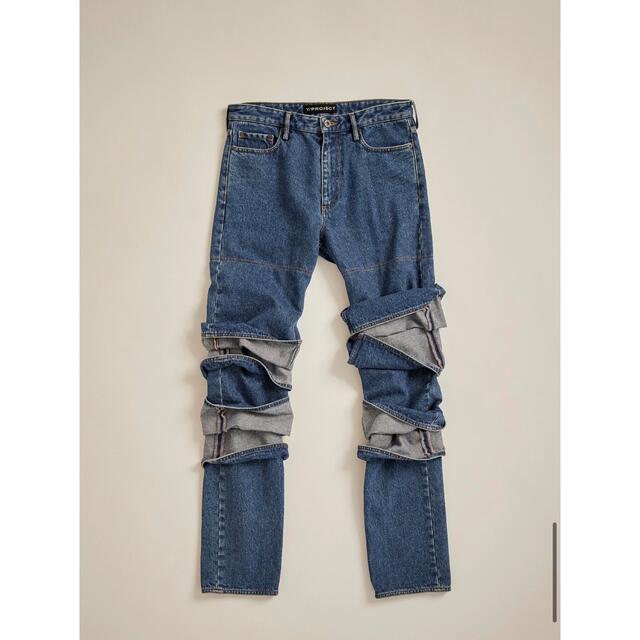 Y/PROJECT  MULTI CUFF JEANS