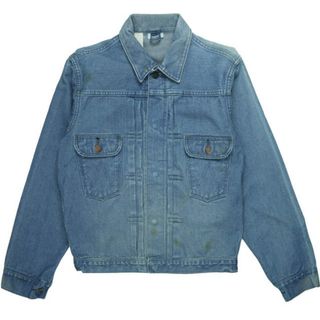 エヌハリウッド(N.HOOLYWOOD)のN.HOOLYWOOD x Wrangler エヌハリウッド ミスターハリウッド ラングラー 別注 11MJ ヴィンテージ加工 デニムジャケット S9093 36 インディゴ Gジャン 2nd アウター【中古】【N.HOOLYWOOD × Wrangler】(Gジャン/デニムジャケット)