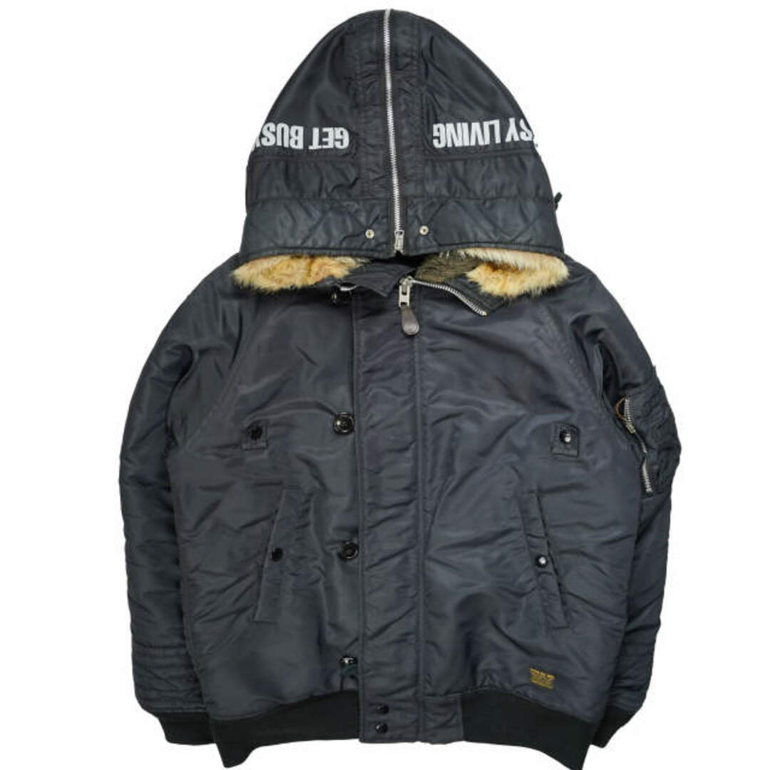 NEIGHBORHOOD ネイバーフッド 17AW N-2D / N-JKT N-2 フライトジャケット 172SZNH-JKM05 M ブラック PRIMALOFT アウター【NEIGHBORHOOD】