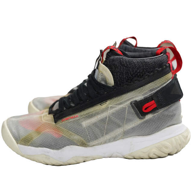 NIKE ナイキ JORDAN APEX-UTILITY ジョーダン アペックス ユーティリティ BQ7147-006 US9.5(27.5cm)  BLACK/BLACK-UNIVERSITY RED ハイカット スニーカー シューズ【中古】【NIKE】