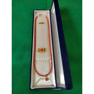 本珊瑚 (k18製品)ネックレスの通販 by 玉手箱's shop｜ラクマ