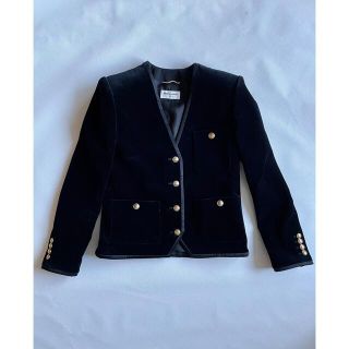 サンローラン(Saint Laurent)のSaint Laurent ノーカラージャケット(ノーカラージャケット)