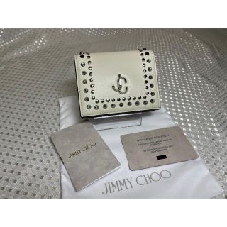 ジミーチュウ(JIMMY CHOO)のジミーチュウ　HANNE 財布　スタッズ　JCロゴ(財布)