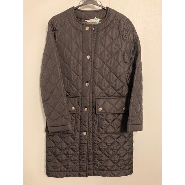 MACKINTOSH(マッキントッシュ)の美品　マッキントッシュ キルティングコート　サイズ6 黒 レディースのジャケット/アウター(ロングコート)の商品写真