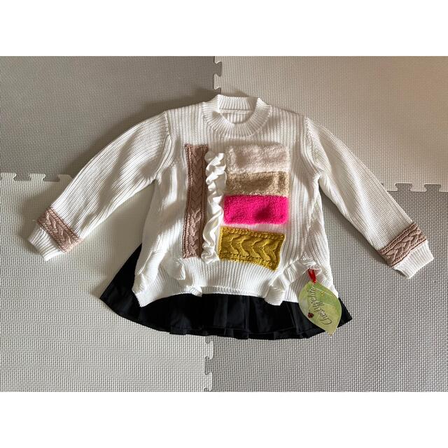 Chesty(チェスティ)のChesty子供服ニット100 キッズ/ベビー/マタニティのキッズ服女の子用(90cm~)(ニット)の商品写真