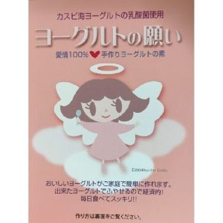 カスピ海ヨーグルト 『ヨーグルトの願い』 1包のみ(その他)