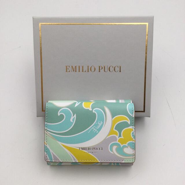 美品 Emilio Pucci エミリオプッチ 三つ折り財布 箱付 www.daunbiru.com