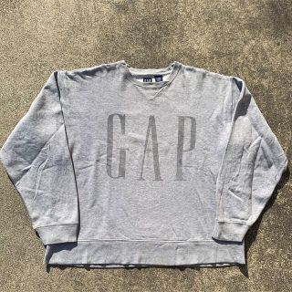 ギャップ(GAP)の【古着】Old GAP オールドギャップ 旧ロゴ XL ビッグシルエット(スウェット)