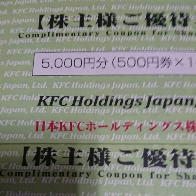 日本KFCホールディングス 株主優待1万