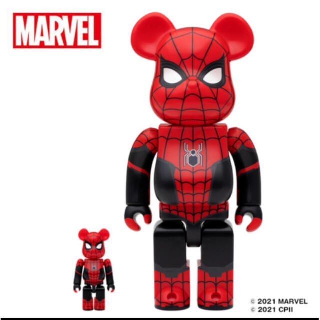 BE@RBRICK SPIDER-MAN UPGRADED SUIT 400%