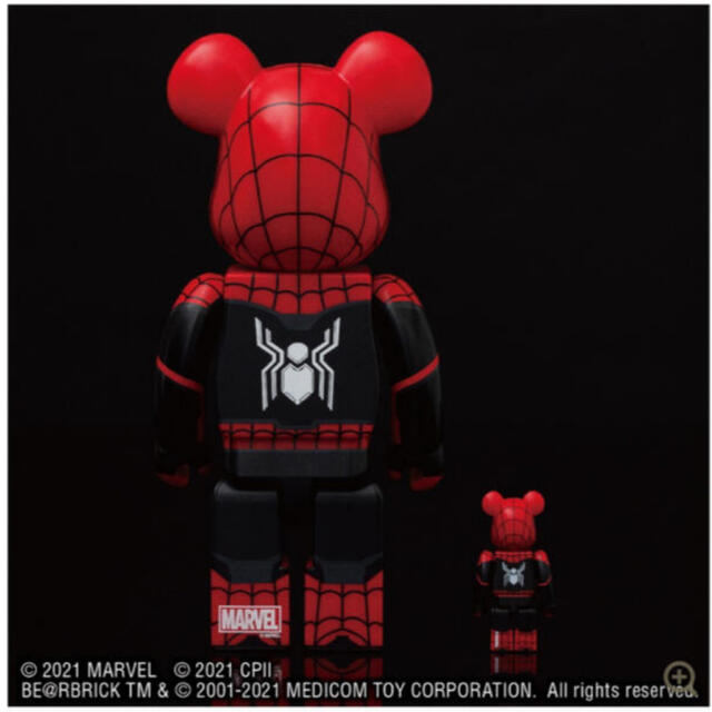 MEDICOM TOY - BE@RBRICK SPIDER-MAN UPGRADED SUIT 400%の通販 by ...