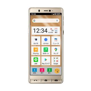 アクオス(AQUOS)のシンプルスマホ SH001A SIMフリー  (スマートフォン本体)