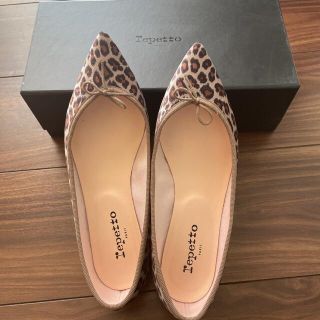 repetto レオパードシューズ(バレエシューズ)