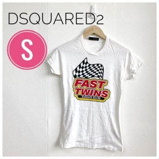 ディースクエアード(DSQUARED2)の【DSQUARED2】レディース　Tシャツ　シンプル　オシャレ　S(Tシャツ(半袖/袖なし))