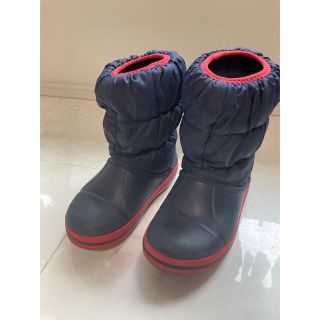 クロックス(crocs)のクロックス　スノーブーツ 17.5センチ(ブーツ)