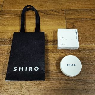 シロ(shiro)のshiro 練り香水 サボン ほぼ未使用(香水(女性用))