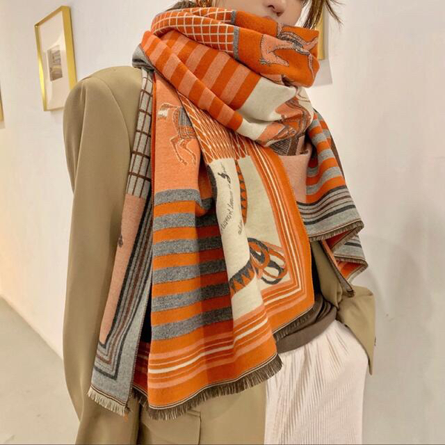 エルメス のカシミアandウールストール - www.estudiantes.csic.edu.uy