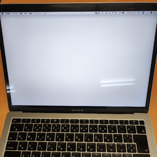 【情報追加】MacBook Air 2018　 MRE82J/A