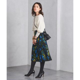 アローズ(UNITED ARROWS) フラワー ひざ丈スカートの通販 47点
