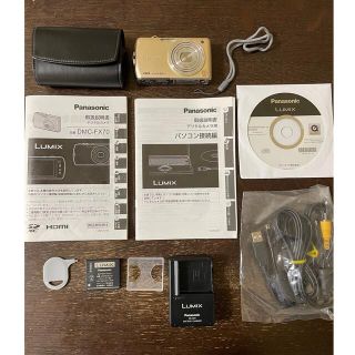 パナソニック(Panasonic)のPanasonic LUMIX FX DMC-FX70-N 中古(コンパクトデジタルカメラ)