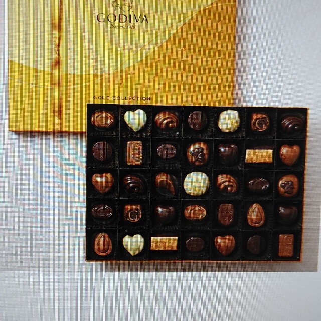 ゴディバチョコレート　ゴールドコレクション食品