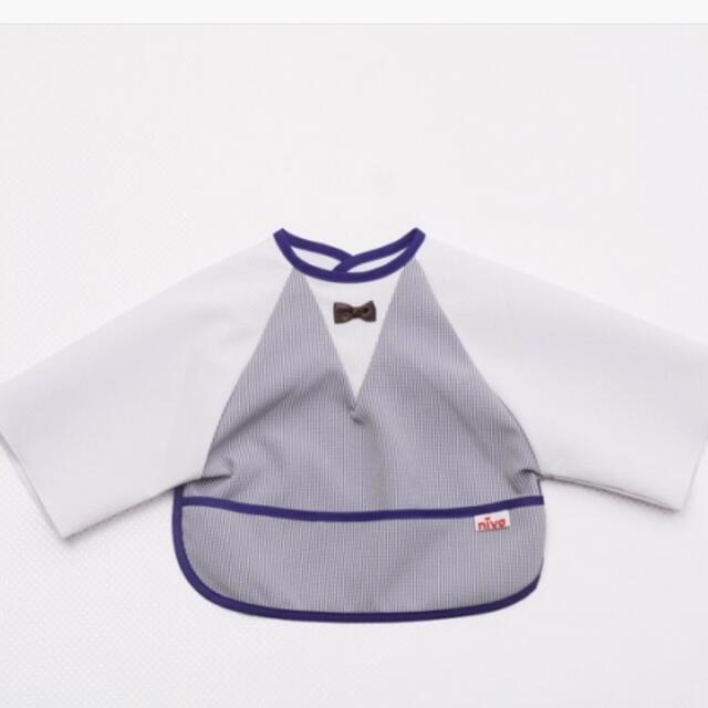 PETIT BATEAU(プチバトー)の新品☆スタイNIVA 男の子　エプロン　スタイ キッズ/ベビー/マタニティのこども用ファッション小物(ベビースタイ/よだれかけ)の商品写真