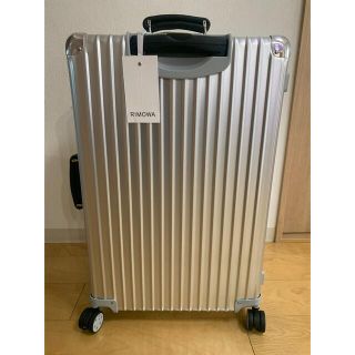 リモワ(RIMOWA)のRIMOWA CLASSIC CHECK-IN M シルバー　61L(トラベルバッグ/スーツケース)