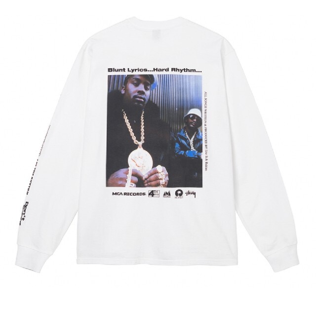 stussy eric b rakim M ロンt 新品未使用 Sサイズ - Tシャツ ...