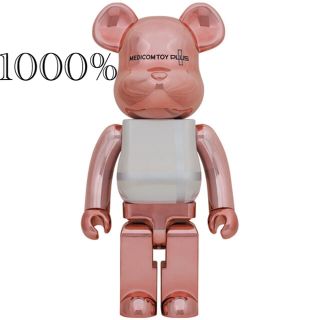 メディコムトイ(MEDICOM TOY)のBE@RBRICK PINK GOLD CHROME Ver.1000%(その他)