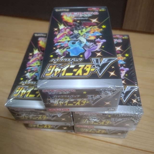 ポケモンカード　シャイニースターV　未開封　5BOX　シュリンク付き