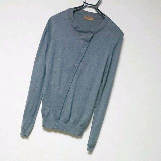 ザラ(ZARA)の【ZARA MAN】斜めボタンなめらかニット usa Mサイズ　モダール(ニット/セーター)