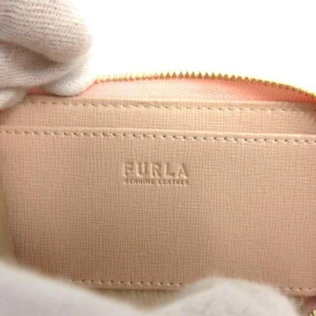 Furla(フルラ)のフルラ  バビロン L字ファスナー キーケース キーリング レザー 牛革 ピンク レディースのファッション小物(キーケース)の商品写真