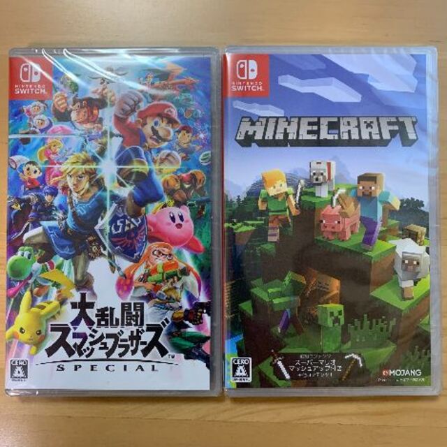 Nintendo Switch - ※かず※ 新品未開封 大乱闘スマッシュブラザーズ マインクラフト