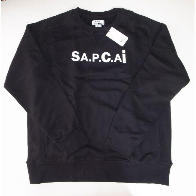 sacai(サカイ)のsacai × APC Tani スウェット sizeL black メンズのトップス(スウェット)の商品写真