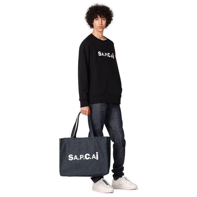 sacai(サカイ)のsacai × APC Tani スウェット sizeL black メンズのトップス(スウェット)の商品写真