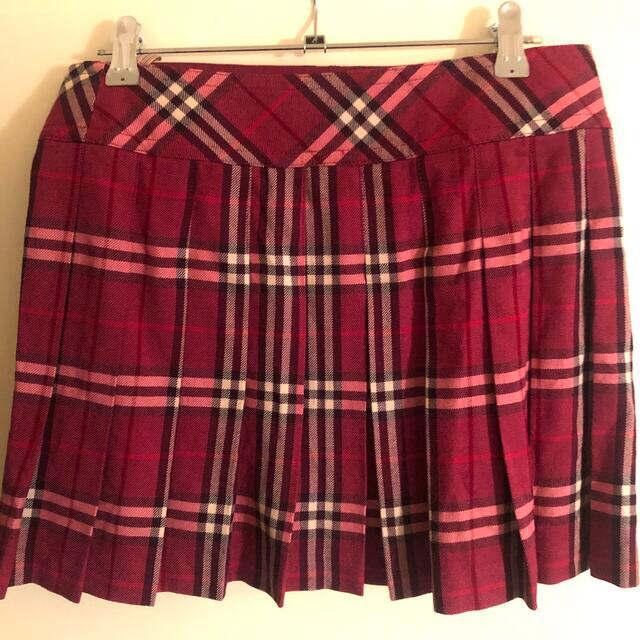 BURBERRY BLUE LABEL - 【最終価格】バーバリー ミニスカート 巻き