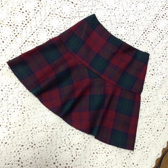 23区(ニジュウサンク)の23区の上品チェックふんわりスカート レディースのスカート(ひざ丈スカート)の商品写真