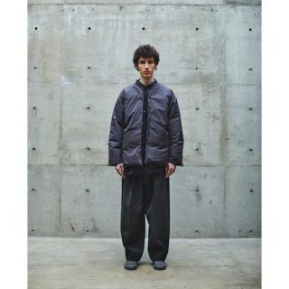 blurhms ブラームス 21aw stand up collar down